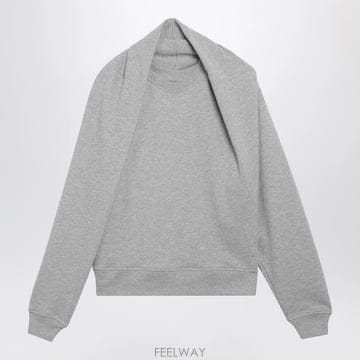 26 F/W 드리스 반 노튼 멜랑주 그레이 코튼 맨투맨 0111344 B0052263677