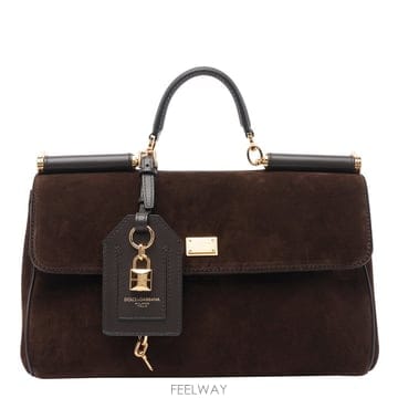 26 F/W 돌체 앤 가바나 마이 시실리 스웨이드 핸드백 BB7782 B0012263837