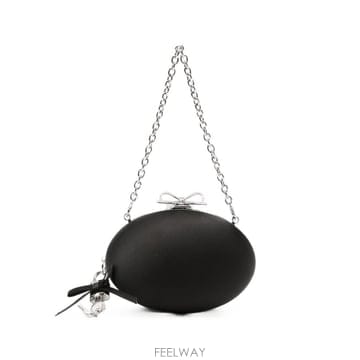 셀프 포트레이트 사틴 클러치 PF26-322B-BBLACK B0712264207