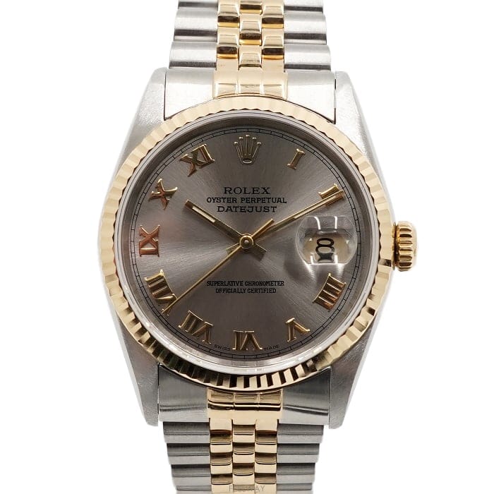 Rolex �ѷ��� 16233 18K����޺� �׷��̷θ� DATEJUST ��������Ʈ 36MM ���� �ð�aa65847�ѷ��� 16233 18K����޺� �׷��̷θ� DATEJUST ��������
