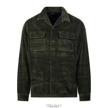 26 FW 폴로 랄프로렌 코듀로이 버튼 셔츠 그린 710979621