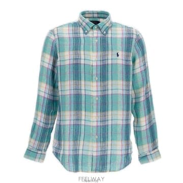 Ralph Lauren 26 FW ���� �����η� Ŀ������ üũ ���� 001 710B1670526 FW ���� �����η� Ŀ������ üũ ���� 001 710B16705
