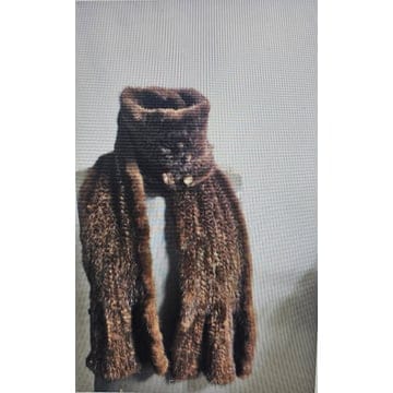 밍크숄/니트짜임