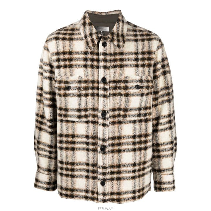 Isabel Marant [����]���ں����� ���� �ɸ���Ʈ KERVONT üũ ���� ���� VE1839 22A011H 23EC[����]���ں����� ���� �ɸ���Ʈ KERVONT üũ ���� ���� 