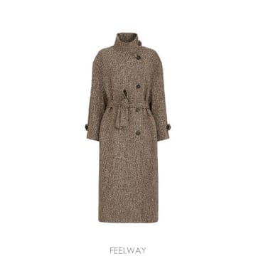 Brunello Cucinelli �׶�����Ÿ �ؿ� ���ڷ� ��ġ�ڸ� ���� COAT MG5669766C005�׶�����Ÿ �ؿ� ���ڷ� ��ġ�ڸ� ���� COAT MG5669766C