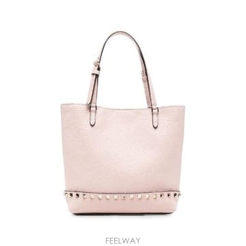 Valentino �׶�����Ÿ �ؿ� �߷�Ƽ�� ����ٴ� ���� ROCKSTUD SMALL LEATHER TOTE WB0T75VSF1�׶�����Ÿ �ؿ� �߷�Ƽ�� ����ٴ� ���� ROCKSTUD SMALL 