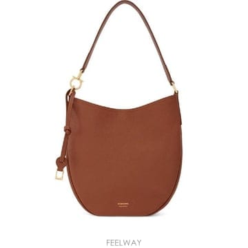 Ferragamo �׶�����Ÿ �ؿ� ��󰡸� ���� LEATHER MEDIUM HOBO BAG 21A170785031006�׶�����Ÿ �ؿ� ��󰡸� ���� LEATHER MEDIUM HOBO BAG 