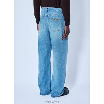26 F/W 미우미우 FIVEPOCKET 워싱 데님 진 GWP500  B0112264595