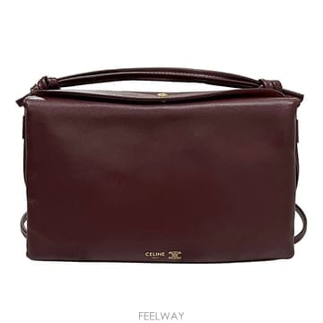 더팩토리 26FW 셀린느 트리오 플랩 스무스 램스킨 크로스 바디백 10P862O86 28PO