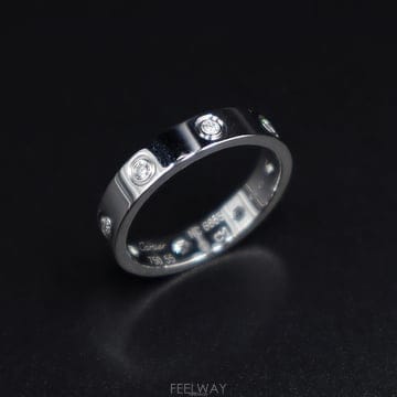 Cartier �߰���ǰ�Ǵ��� / Cartier(��쿡) B4050600 18K 750 ȭ��Ʈ��� ���̾Ƹ�� 8P ���߰���ǰ�Ǵ��� / Cartier(��쿡) B4050600 18K 750 ȭ