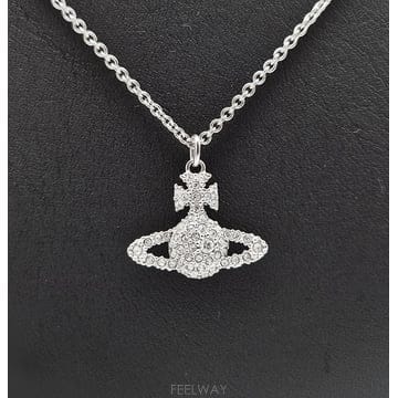 비비안 웨스트우드 그레이스 바스 릴리프 목걸이 L268294