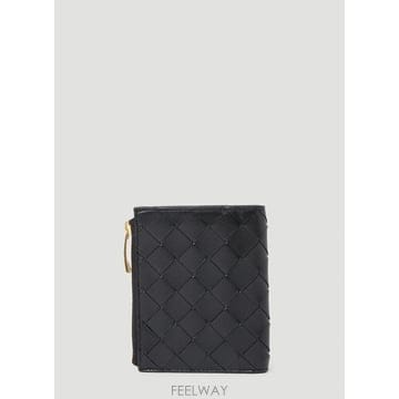 Bottega Veneta 26 FW Bottega Veneta ���� Small Intrecciato Wallet 742330 VCPP26 FW Bottega Veneta ���� Small Intrecciato Wallet 742