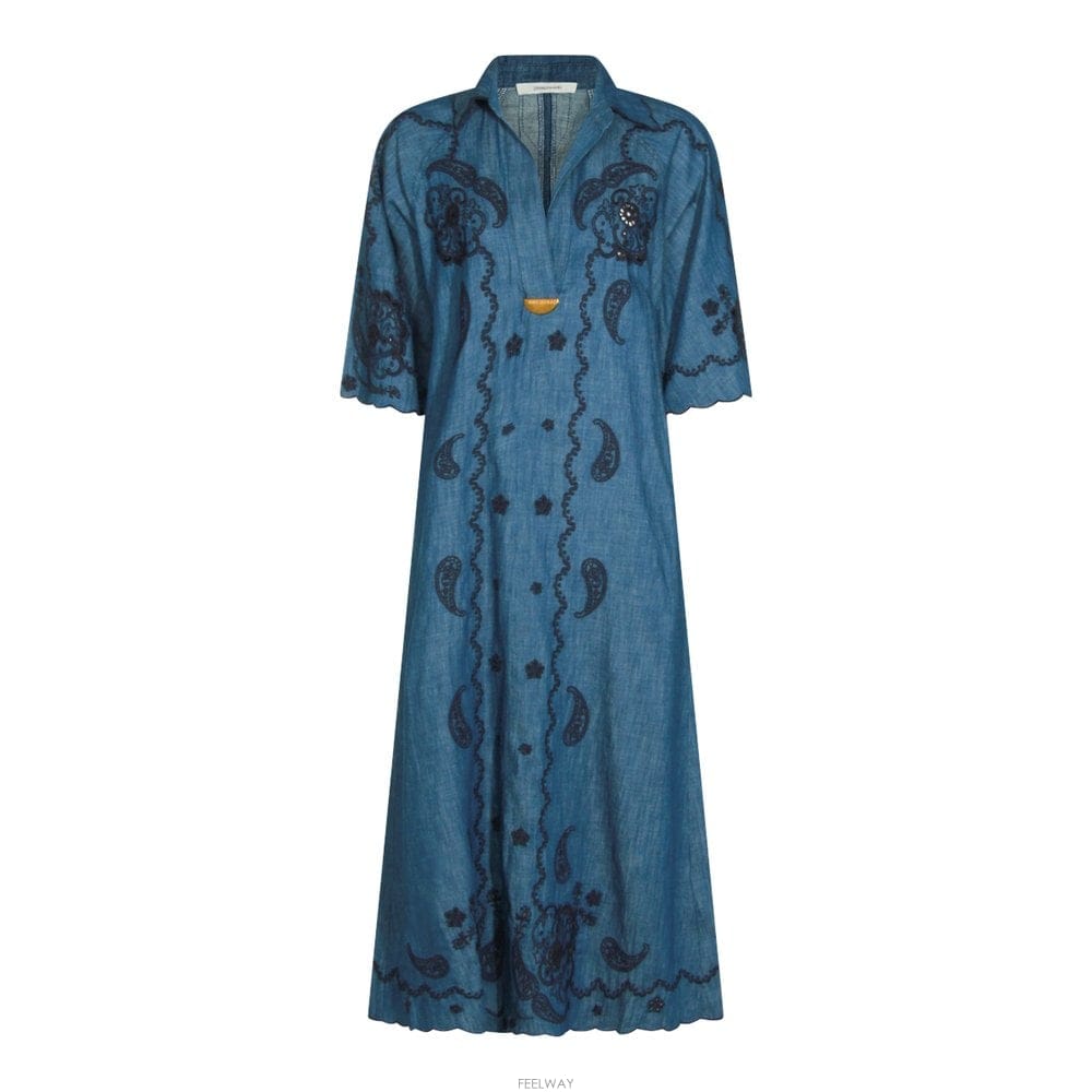 Zimmermann ���Ӹ� RAILWAY ���� ��ư �巹�� 8358DSS261RWBLU B0482004809���Ӹ� RAILWAY ���� ��ư �巹�� 8358DSS261RWBLU B04820