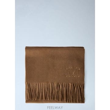 Max Mara 26 FW �������� ���� Embroidered Fringe Wool Scarf max0265092cam26 FW �������� ���� Embroidered Fringe Wool Scarf max0