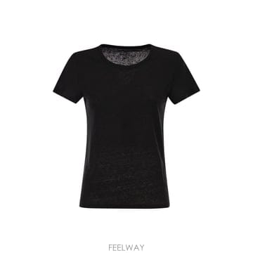 Maje 26SS ������ƽ�ʶ��� Stretch linen T ���� with round �ض��� E26M011FTS16226SS ������ƽ�ʶ��� Stretch linen T ���� with round ��