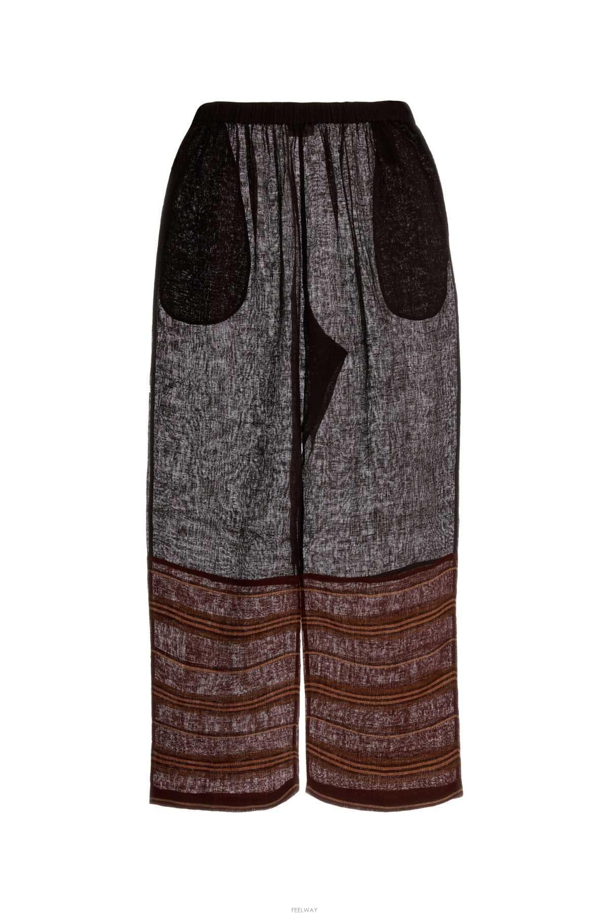 Tory Burch �丮 ��ġ PANTALONEMARRONE RIGHE FONDO 17 B0441850518�丮 ��ġ PANTALONEMARRONE RIGHE FONDO 17 B0441850518