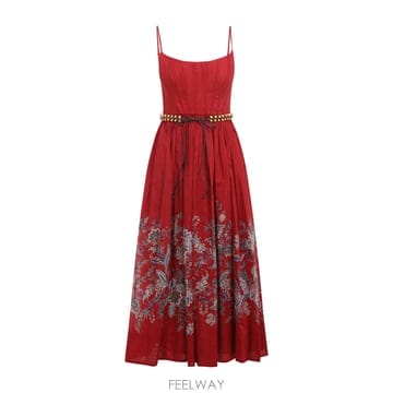 Zimmermann 25FW ���Ӹ� 4225DSS251 4225DSS251REDMULTIPAISLEY TP57212386425FW ���Ӹ� 4225DSS251 4225DSS251REDMULTIPAISLEY TP572