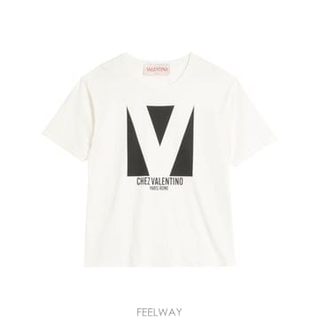 발렌티노 프린트 티셔츠