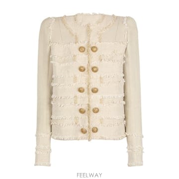 Balmain 23FW Balmain GIACCHE   GILET AF1SK245CC750AS TP57182481823FW Balmain GIACCHE   GILET AF1SK245CC750AS TP5718248