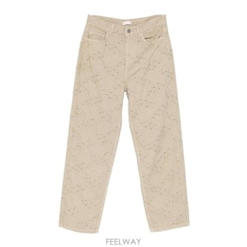 | Other Brand | 26SS ����� ������ trousers with embroidery WA6273T447A61107 TP57626SS ����� ������ trousers with embroidery WA6273T447