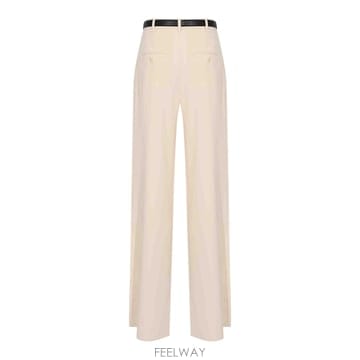 Max Mara 26SS �������� STUDIO Mstamico Cady Trousers With ������ ��Ʈ 2616131026SS �������� STUDIO Mstamico Cady Trousers With ����