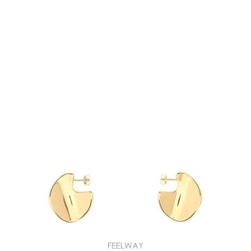 보테가 베네타 귀걸이 골드 실버