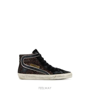 Golden Goose 26SS ��籸�� SLIDE GLITTER UPPER SUEDE TOE �� LIST ���� STA GWF00126SS ��籸�� SLIDE GLITTER UPPER SUEDE TOE �� LIST ��