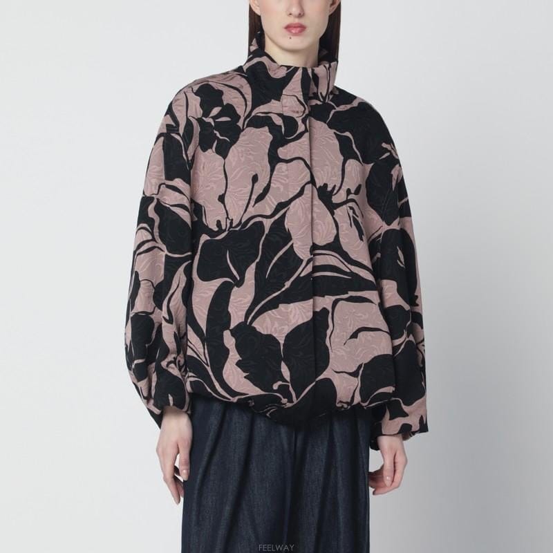 Dries Van Noten 26 S/S �帮�� �� ��ư ���� ���� WITH �÷ζ� ��ī�� �ؽ�ó B005189097626 S/S �帮�� �� ��ư ���� ���� WITH �÷ζ� ��ī�� ��