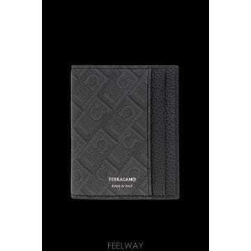 Ferragamo ����䷹ ��󰡸� ī�� Ȧ�� with �ΰ� 661586MONOGRAM780333NEROGRIGIO TP574����䷹ ��󰡸� ī�� Ȧ�� with �ΰ� 661586MONOGRAM78