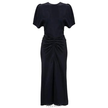 Victoria Beckham 26FW ���丮�ƺ��� Bela satin midi �巹�� 1325WDR005227D3256 TP580566926FW ���丮�ƺ��� Bela satin midi �巹�� 1325WDR005227