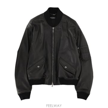 26 S/S 돌체 앤 가바나 레더 자켓 G9BBML_HULY3N000 B0041938639