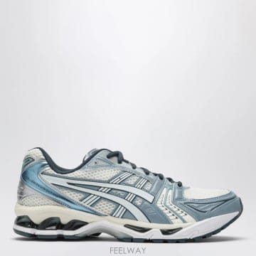 asics 26SS Asics Gel Kayano 14 ����Ŀ�� in Cream Raw Indigo 1203A537DP26SS Asics Gel Kayano 14 ����Ŀ�� in Cream Raw Indigo 