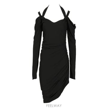 THE ATTICO 25FW ���Ƽ�� Crepe Midi �巹�� 251WCW00248VVV105AA100 TP57808644525FW ���Ƽ�� Crepe Midi �巹�� 251WCW00248VVV105AA100