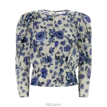 Isabel Marant 26SS ���ں����� ����Ʈ stretch ��ũ Zarga ����콺 HT0012FAD1J11I30BU TP5726SS ���ں����� ����Ʈ stretch ��ũ Zarga ����콺 HT0