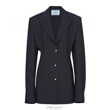 PRADA 24SS ����� �̱� breasted ����� ���� ���� P565OHSOOO1P3ZF0008 TP578082124SS ����� �̱� breasted ����� ���� ���� P565OHSOOO1
