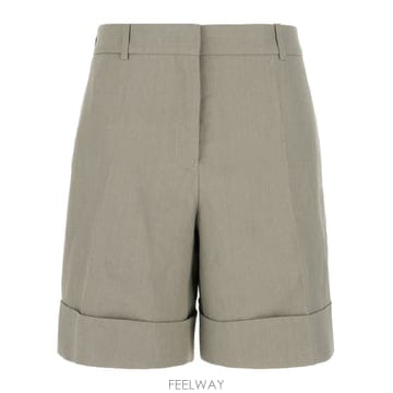 JIL SANDER 25SS ������ Grey linen bermuda ���� J02KA0323J60001035 TP5738986025SS ������ Grey linen bermuda ���� J02KA0323J60001035