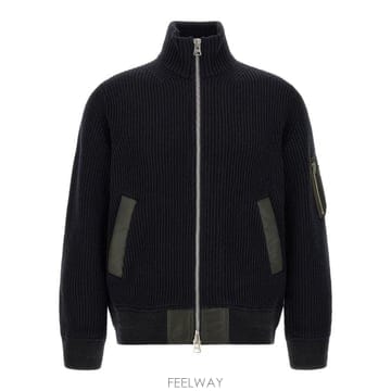 Sacai 26FW Sacai Ribbed ��Ʈ blouson 2604128M233 TP58053591726FW Sacai Ribbed ��Ʈ blouson 2604128M233 TP580535917