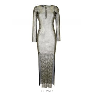 | Other Brand | 23FW ��Ÿ �귣�� ��Ÿ �귣�� Rhinestones Embellished �� �巹�� DIAMONDMAXI23FW ��Ÿ �귣�� ��Ÿ �귣�� Rhinestones Embellished 