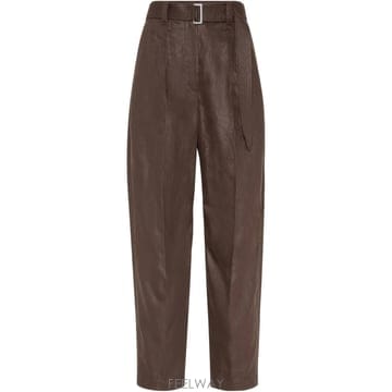 Brunello Cucinelli 25FW ���ڷ� ��ġ�ڸ� Belted Trousers ML142P8559C273 TP57183200125FW ���ڷ� ��ġ�ڸ� Belted Trousers ML142P8559C273 