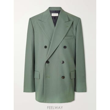 Dries Van Noten 26 FW �帮�� �� ��ư �׸� ���ÿ� ���� �극��Ƽ�� �� ���ٵ� �������� TP58047844126 FW �帮�� �� ��ư �׸� ���ÿ� ���� �극��Ƽ�� �� ��