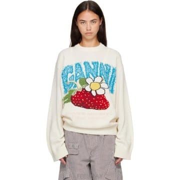 GANNI 26 FW ���� ���� ȭ��Ʈ ���������� ��Ʈ�κ��� ������ 262144F09600926 FW ���� ���� ȭ��Ʈ ���������� ��Ʈ�κ��� ������ 26