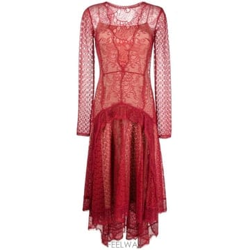 Alberta Ferretti 26 FW �˺���Ÿ�䷹Ƽ ���̽� ��ġ��ũ ���Ī �̵� �巹�� A04035142 TP45718539226 FW �˺���Ÿ�䷹Ƽ ���̽� ��ġ��ũ ���Ī �̵� �巹