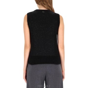 25 F/W 에르노 메탈릭 이펙트 스팽글 베스트 MG00028DR_7 B0041816368
