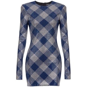Balmain 26 FW �߸� ��� ���ν��� �̴� �巹�� DF0R9352PC62SKS TP45717178926 FW �߸� ��� ���ν��� �̴� �巹�� DF0R9352PC62SKS T