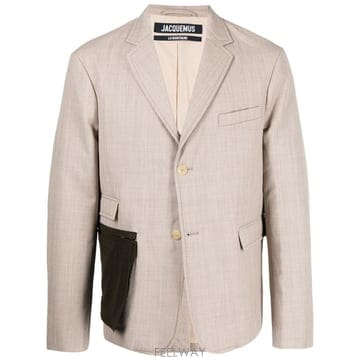 Jacquemus 26 FW ��ũ���� �Ŀ�ġ ���� �̱� �극��Ƽ�� �������� 216JA0051260 TP45715417926 FW ��ũ���� �Ŀ�ġ ���� �̱� �극��Ƽ�� �������� 21