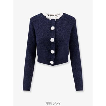 셀프 포트레이트 가디건 WITH 플라워 펄 버튼 AW26176TNN B0652264775