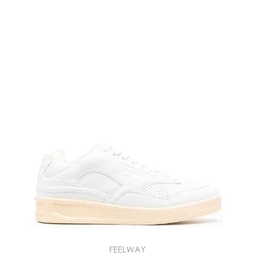 인더샵 JIL SANDER 카프스킨 로우탑 스니커즈