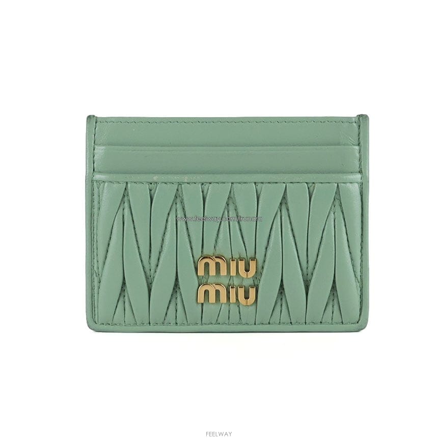 Miu Miu [�߰���ǰ�ٿ�] �̿�̿� ���׶�� ���� ���� ī�� Ȧ�� ���� 5MC076[�߰���ǰ�ٿ�] �̿�̿� ���׶�� ���� ���� ī�� Ȧ�� 
