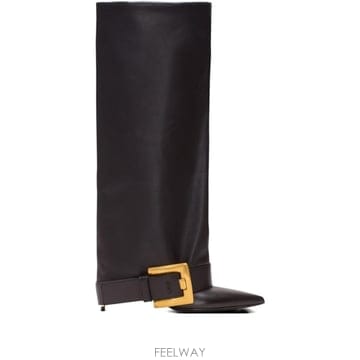 인더샵 BALMAIN 발망 블랙 하이 부츠