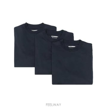 당일배송 질샌더 크루 넥 티셔츠 3팩 세트